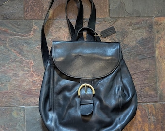 バッグ Coach Vintage Backpack Shoulder Leather Coach Vintage Bag Unisex Leather Backpack Rucksack Book Bag