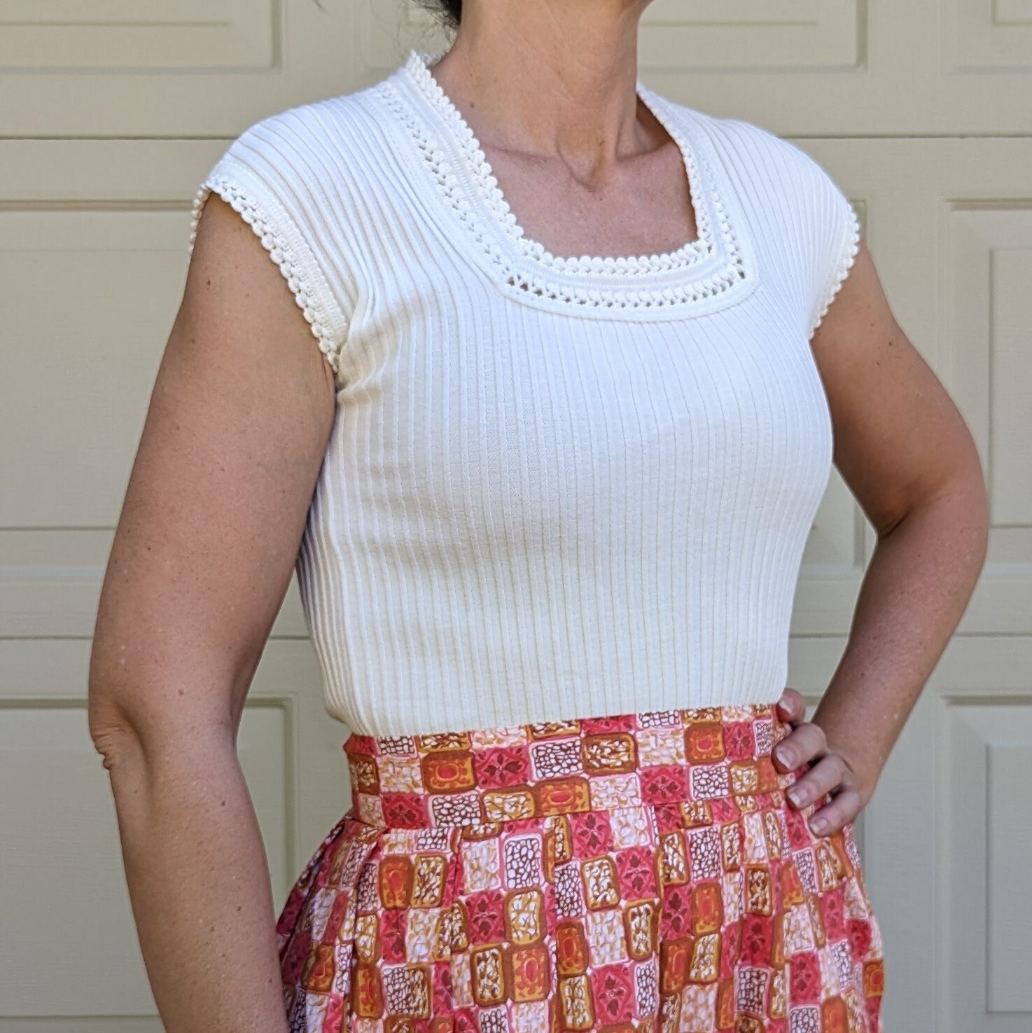 1970's STRETCHY KNIT TOP 70's S O8 - Etsy 1970's STRETCHY KNIT TOP 70's S O8 - Etsy