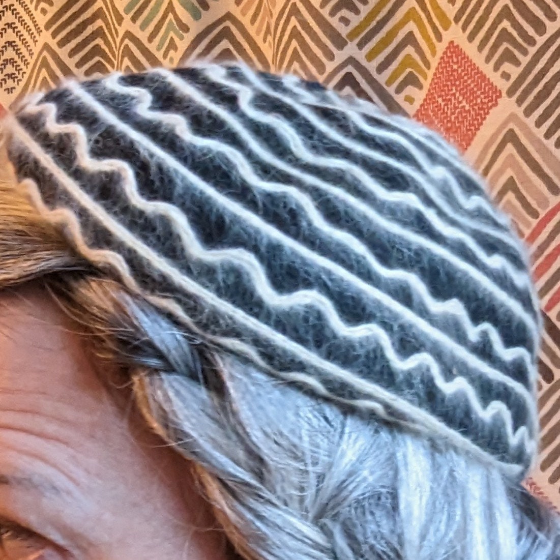 MERRIMAC vintage wool and angora hat 1950 main image 3