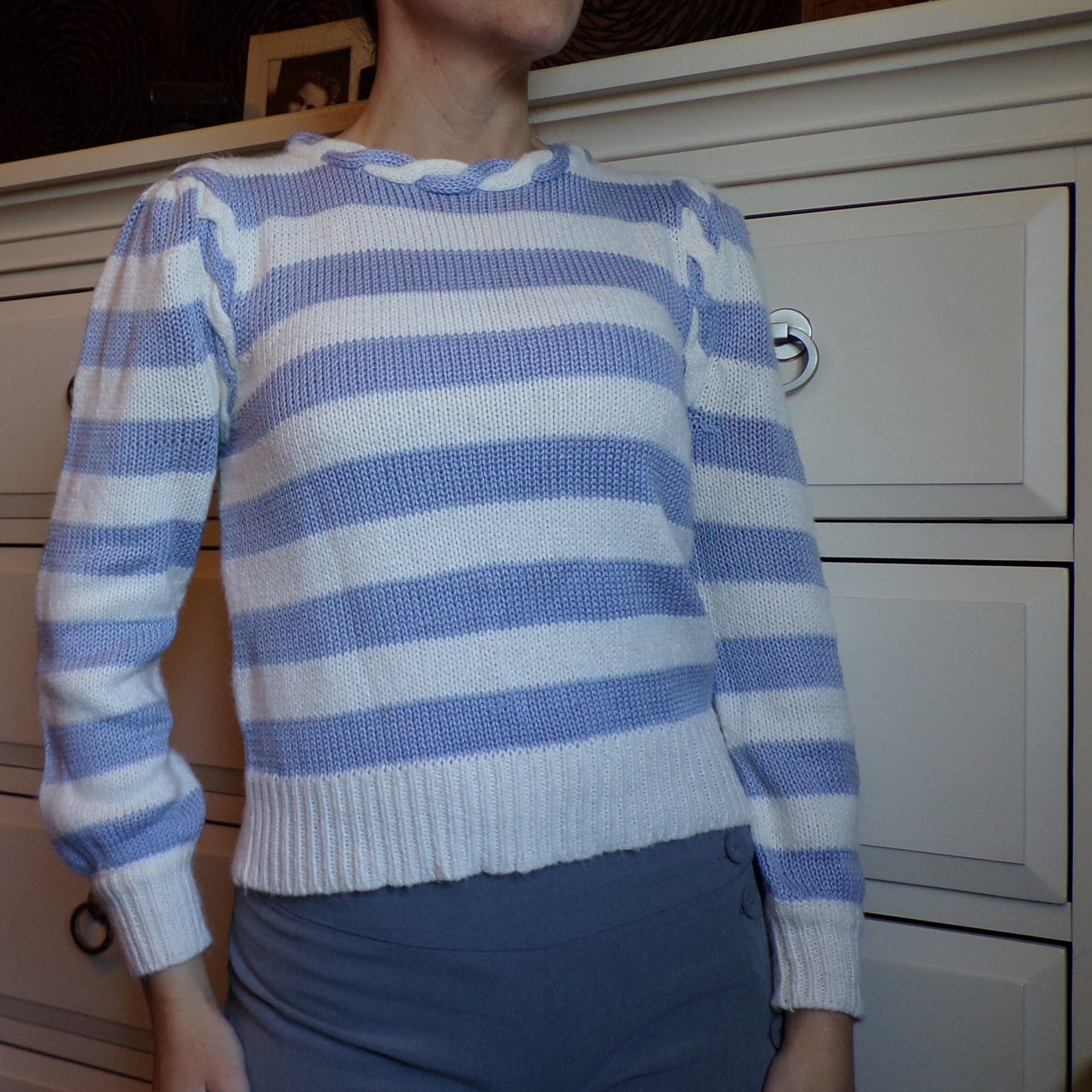 Periwinkle Sweater - Etsy