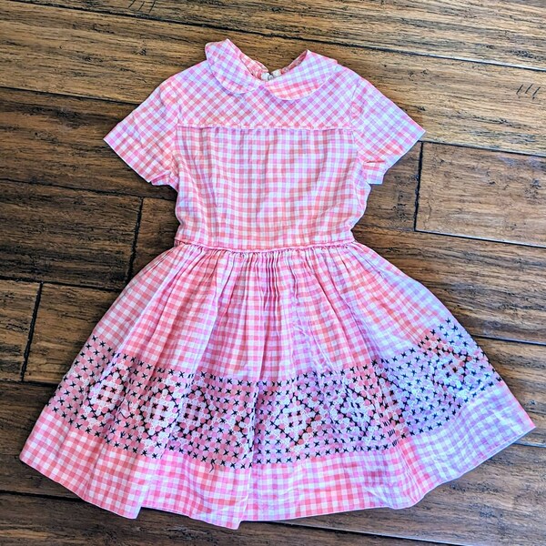 Gingham Dress Etsy