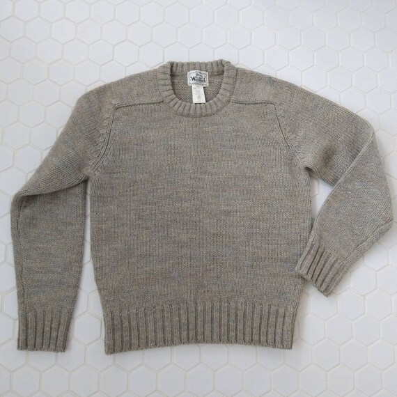 1980's WOOLRICH PULLOVER SWEATER 80's S (B4) - image 8