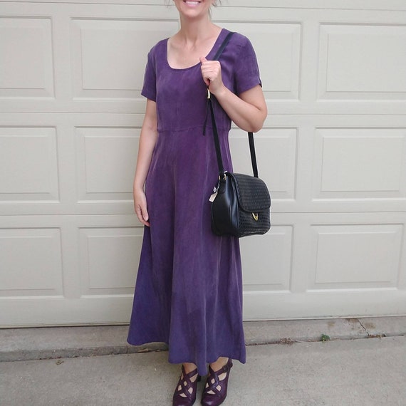 plum fit and flare dress Plum Long Sleeve Fit and Flare Dress Olivia Dress