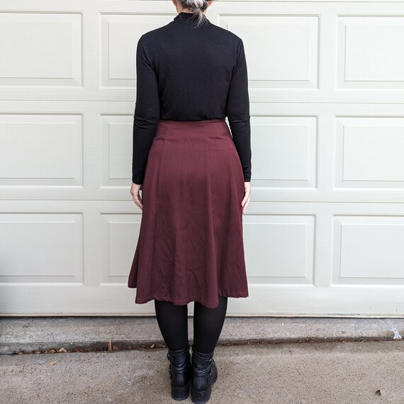 1990's eddie bauer TWILL MIDI SKIRT 90's S - image 7