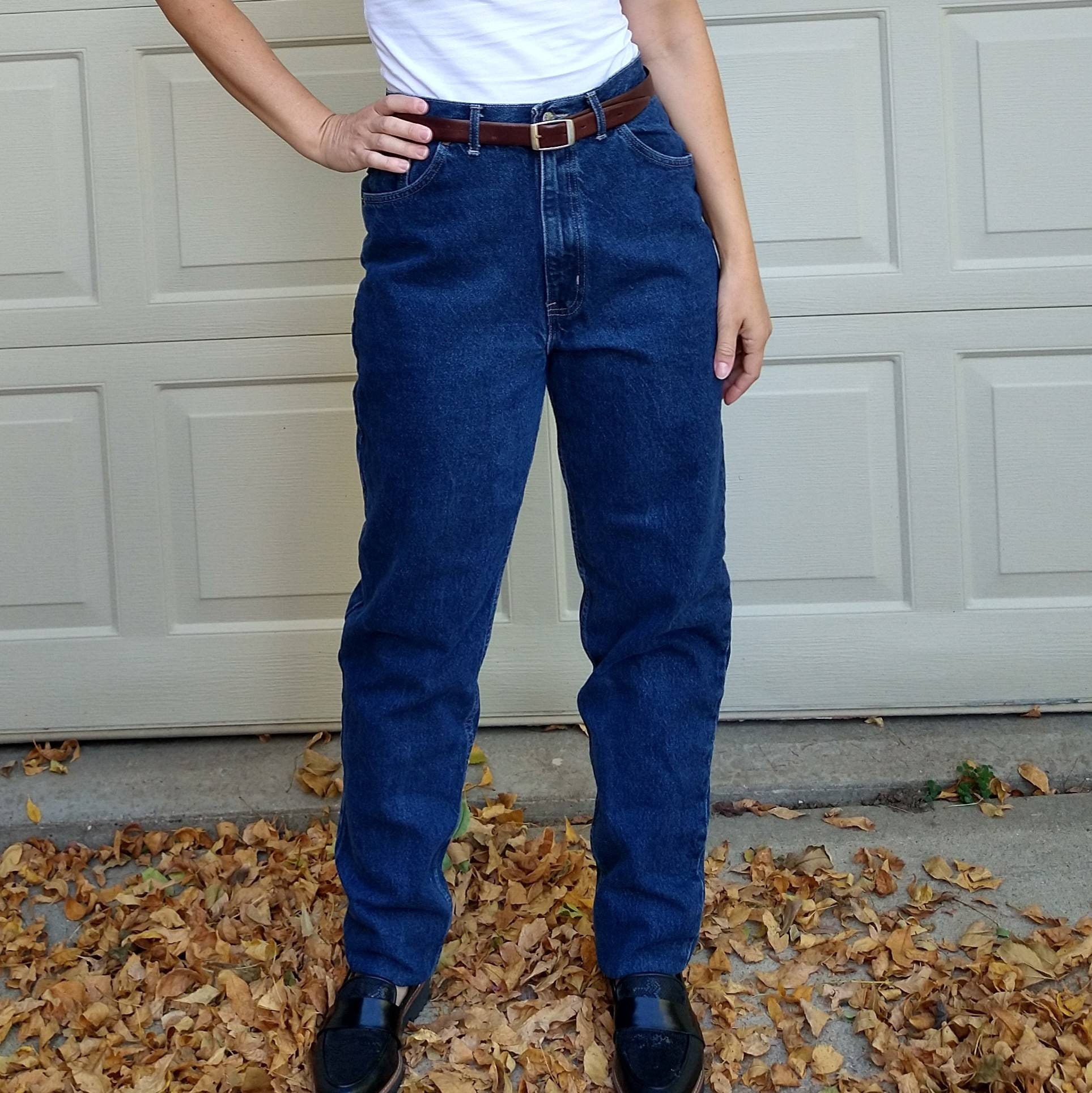 High Waisted CHIC MOM JEANS 1980's 80's M J6 | Etsy Israel