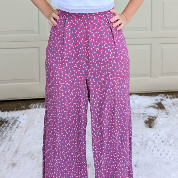 0040~MM0 High-Waist Palazzo Pants
