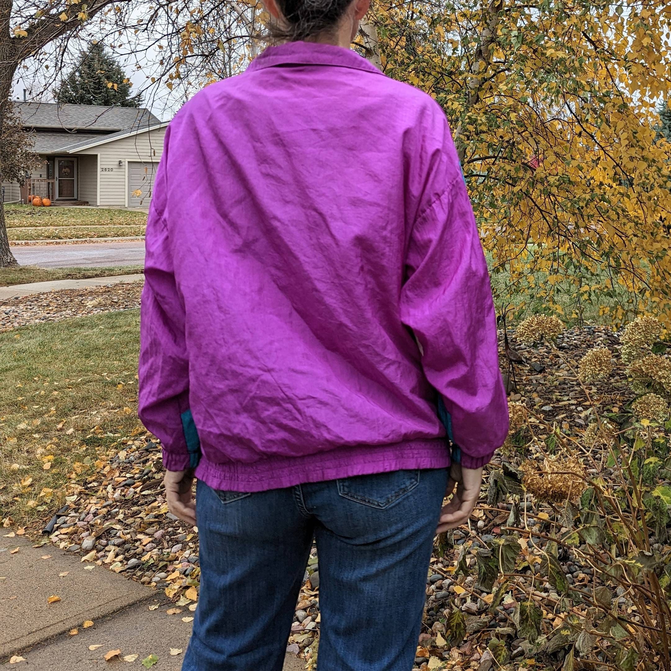 1980's COLORBLOCKED WINDBREAKER JACKET Track 80's - Etsy