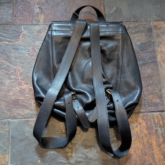 1990's COACH 4134 BACK SAC Leather Backpack 90's (D9) - Etsy
