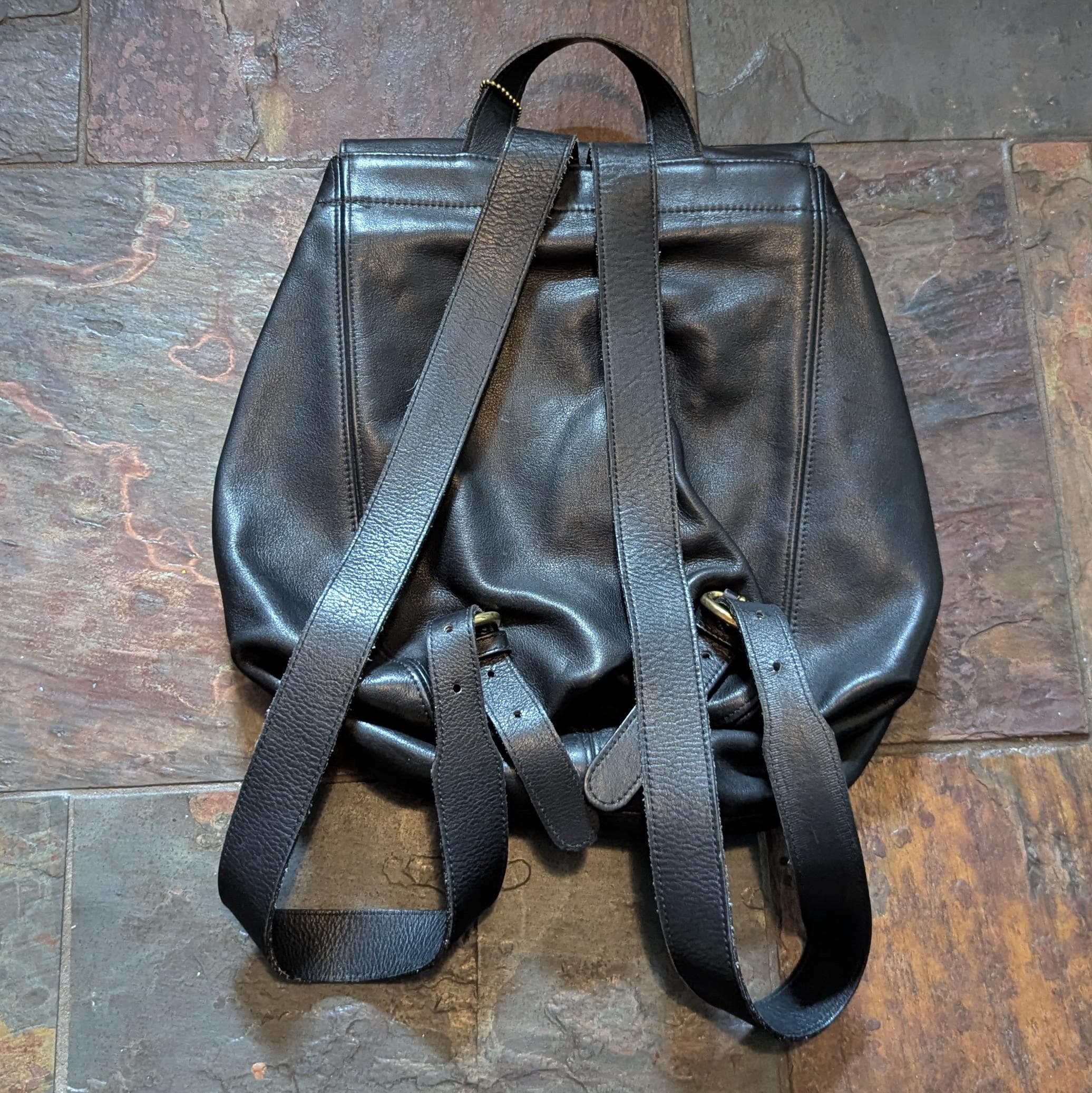 バッグ Coach Vintage Backpack Shoulder Leather s-l400.jpg