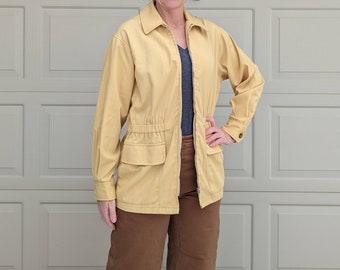 ESPRIT SPRING JACKET dusty yellow anorak S (H3)