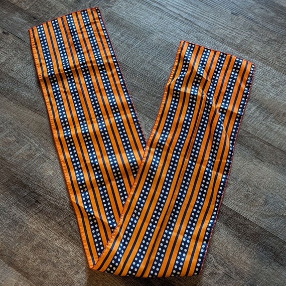 1960's 1970's LONG MOD SCARF rectangle (N11) - image 1