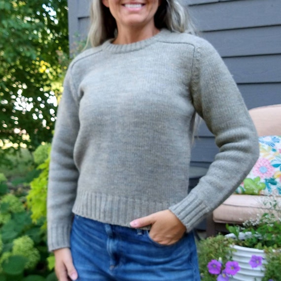 1980's WOOLRICH PULLOVER SWEATER 80's S (B4) - image 3