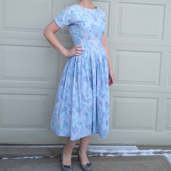MIDCENTURY cotton DRESS SET with jacket S