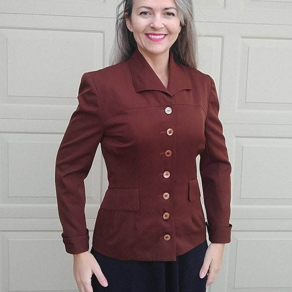 BARNEYS NEW YORK 1990's does 1940's blazer jacket