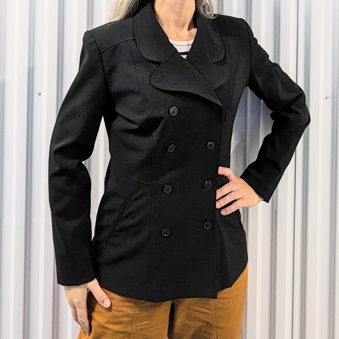 ジャケット・アウター 90s SUPER BIG DOUBLE BREASTED COAT tuduoms Men's Classic Wool Double Breasted Pea Coat