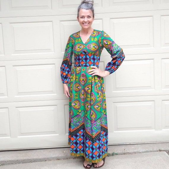Bright colored maxi dresses sale