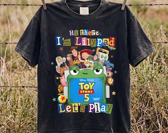 Toy Let's Play Png, Toy Movie 5 Personajes PNG, Story Friends Png, You’ve Got a Friend in Me Diseño para Camiseta, Taza, Bolso y Vaso