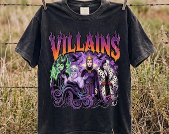 Villanos de Disney Maléfica Reina Malvada Úrsula Cruella PNG, Disney Es bueno ser malo Diseño para camiseta, taza, bolso y lata de vidrio