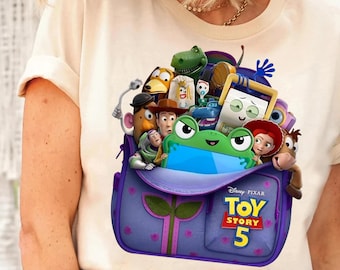 Toy Let's Play png, Story Friends Toys png, You've Got a Friend in Me, Toy & Friends-ontwerp voor shirt, mok, draagtas en glazen blikje