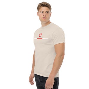 Belarusian Pride T-Shirt: Minimalist National Crest, Modern Style