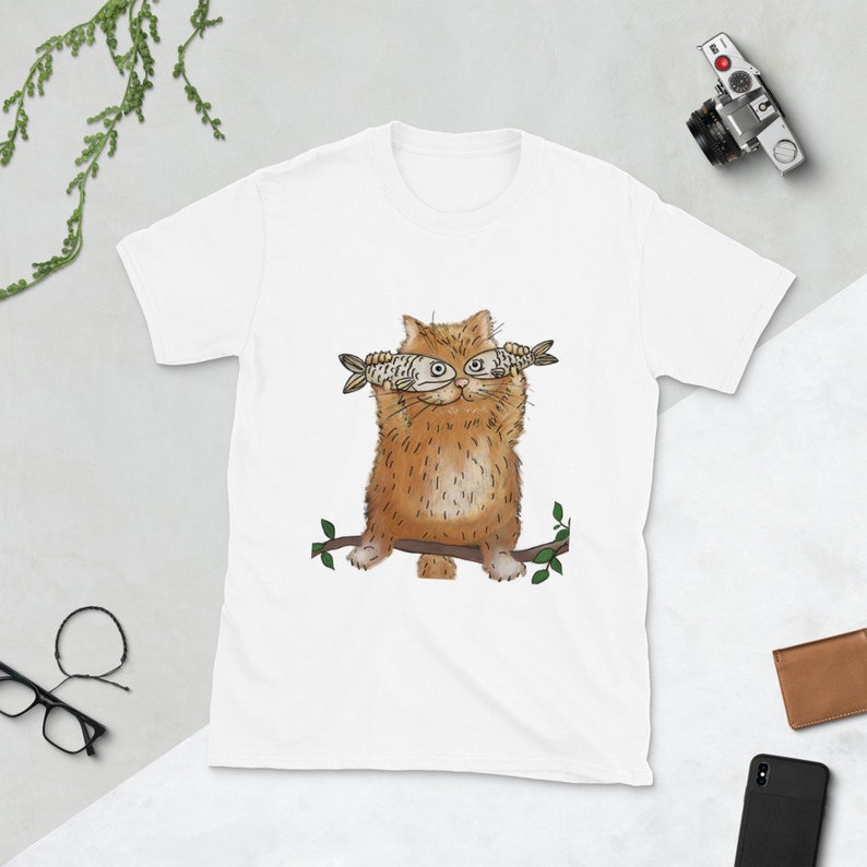 Cat Lovers Unisex Tshirt Cats Tshirt Best Shirt for Cat Etsy