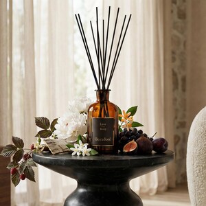 Boradoré Reed Diffuser – Luxe Berry – Luxury Home Fragrance – Long Lasting Room Scent