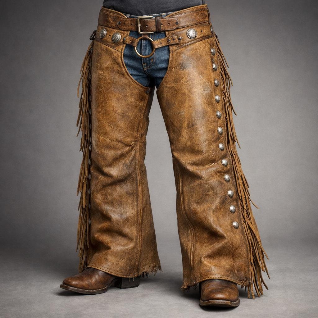 Vintage cowboy chaps - Etsy 日本