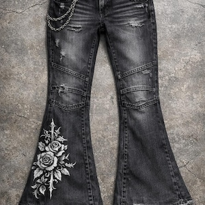 Y2k flare jeans - Etsy 日本