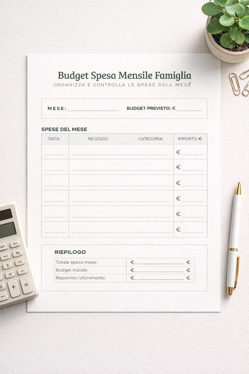 Printable PDF Family Planner – Tidy Home, Groceries, Menus, Cleaning ...
