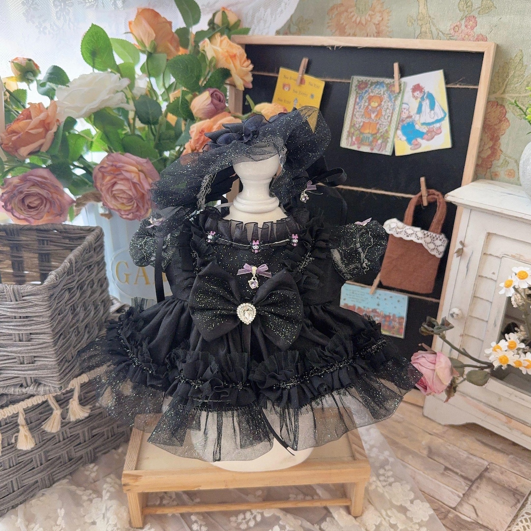 Baby Three 400% Doll Clothes | Pink Floral Outfit, Kawaii Costume
