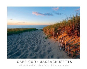 Iconic Cape Cod Photographic Poster Print Signed by Christopher Seufert