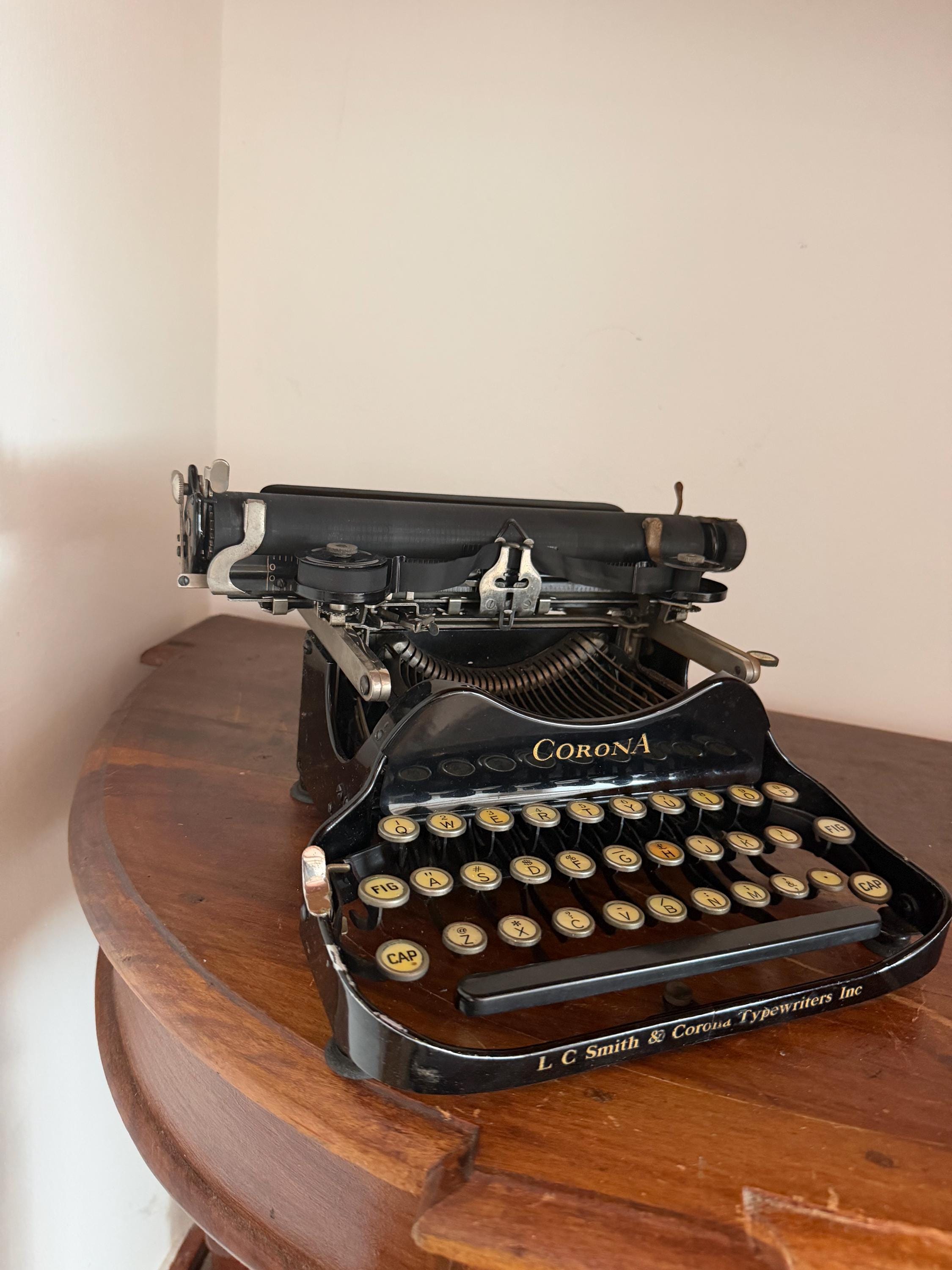 1920s Corona Typewriter - Etsy