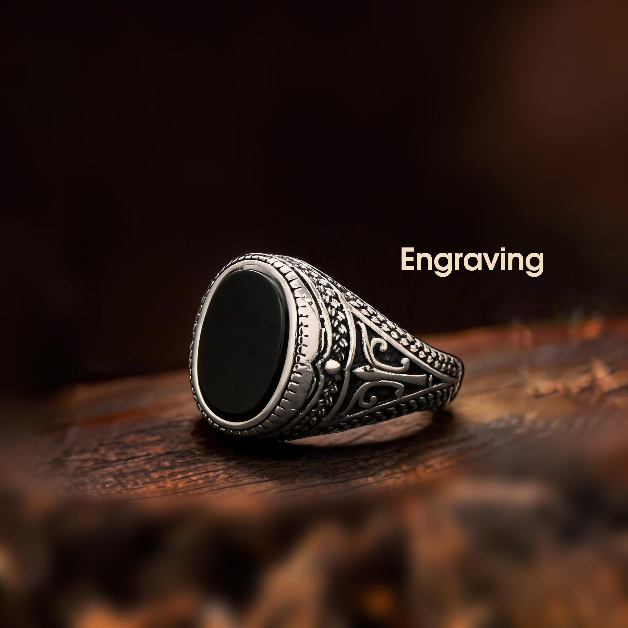 Vintage biker ring - Etsy 日本