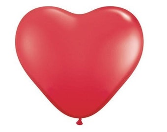 Giant Heart Balloon for weddings, Valentine Day, Photo props, Baby Showers Ready to Ship