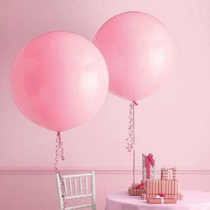 36” Giant Latex Balloons | Jumbo Party Balloons for Garland, Backdrop, Baby Shower, Birthday & Wedding Decor