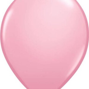 May include: A single, light pink balloon. The balloon is inflated and has a rounded shape with a small, tied end. The surface of the balloon has a glossy finish, reflecting light. Perfect for parties and celebrations.