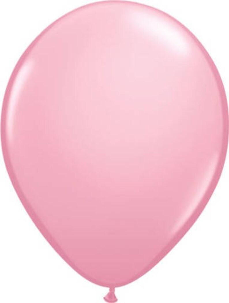 May include: A single, light pink balloon. The balloon is inflated and has a rounded shape with a small, tied end. The surface of the balloon has a glossy finish, reflecting light. Perfect for parties and celebrations.