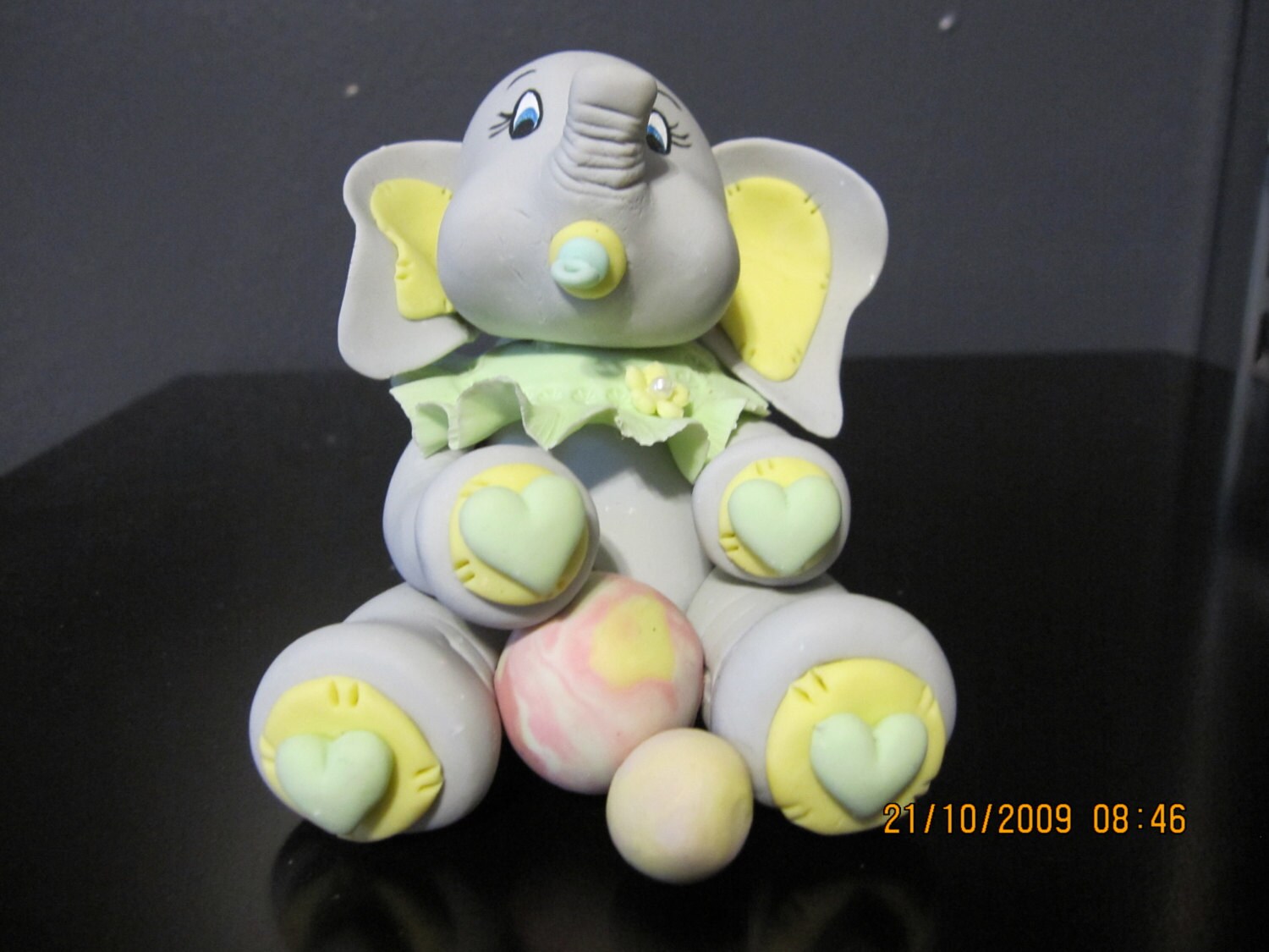 Cake Topper Made Out of Porcelain Clay for Any Party or Event. Etsy