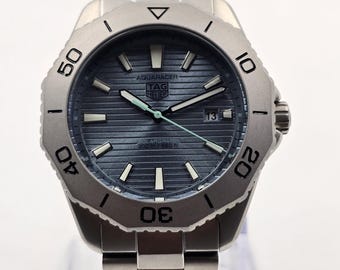 Aquaracer Professional 200 Solargraph - Esfera gris cepillada - Movimiento de cuarzo - Reloj para hombre