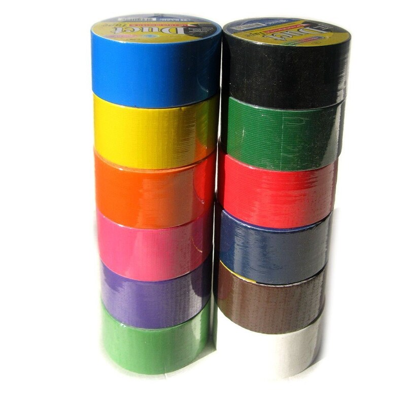 Duct Tape Solid Color Great Decorative Crafting Duck Tape Etsy