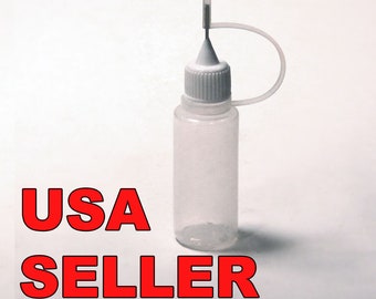 Plastic druppelfles met precisie metalen naaldpunt 15 ml (1/2 oz)