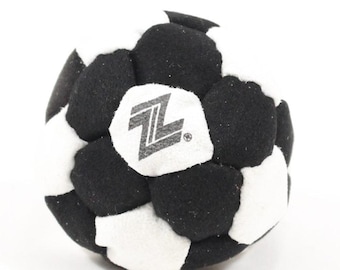 Bolsa de calzado Zeekio Footbag - The Foot Pro - Bolsa de calzado de 32 paneles en blanco y negro