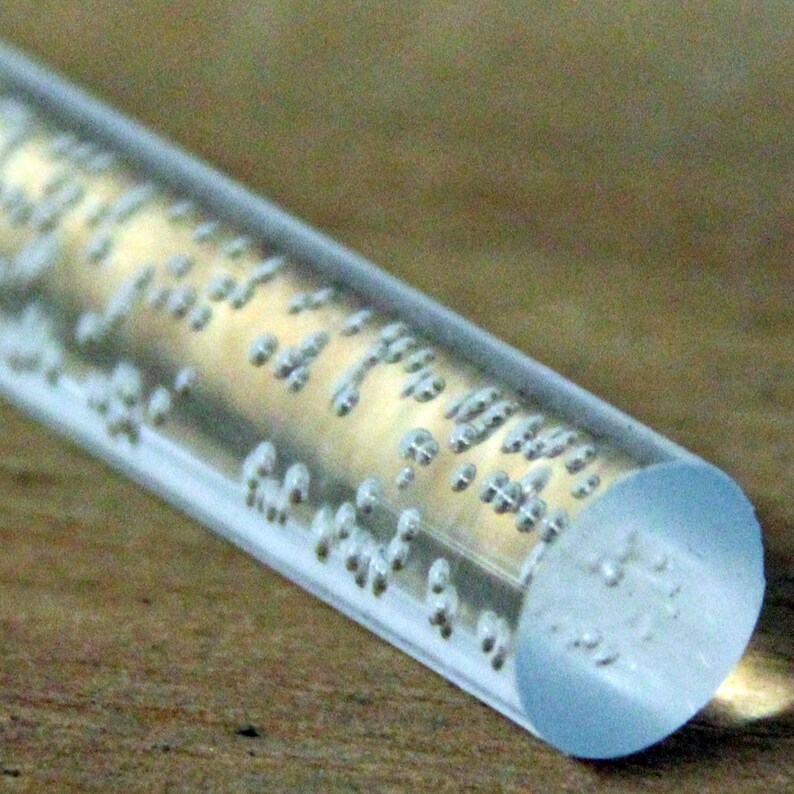 Bubble - One Rod 9.525mm 38 x 28 711.2mm Acrylic Lucite Rod Dowel