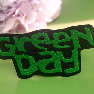 グリーンデイのパッチ、バンドパッチ、ミュージックパッチ、アイロンパッチ、刺繍パッチ、ジャケット用パッチ