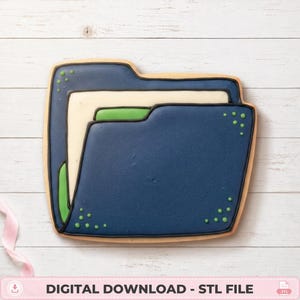 Homework Folder Cookie Cutter STL, Classroom Daily Tools 3D Print File, Instant Digital Download