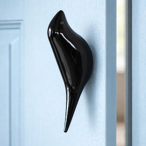 Handcrafted Bird Wall Hook – Modern Minimalist Home Organizer