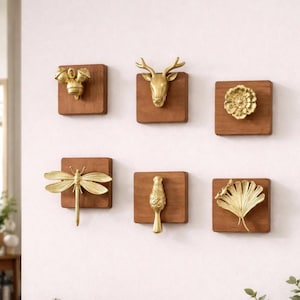 Handcrafted Copper Animal Wall Hooks – Nature-Inspired Home Decor