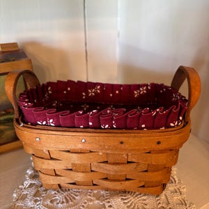 Longaberger Small Rectangle Basket