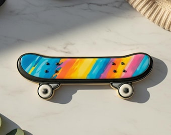 File STL per tagliare biscotti a forma di skateboard, download digitale, 11 misure
