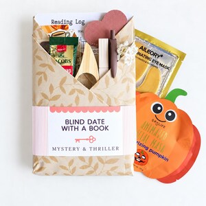 Fall Blind Date With a Book | Cozy Autumn Book Box | Book Lover Gift | Personalized Reading Gift